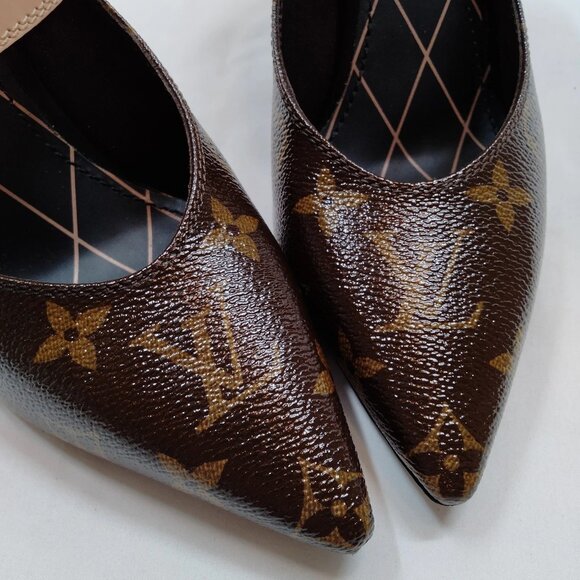 Louis Vuitton Pumps Women Dark Brown 420-082325 - Picture 6 of 9